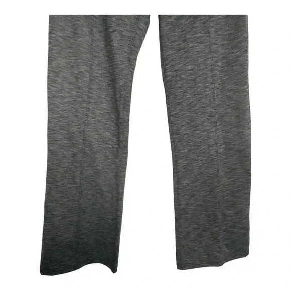Athleta High Rise Bootcut Leggings Heather Gray Yoga Pants Size Medium - Picture 4 of 6